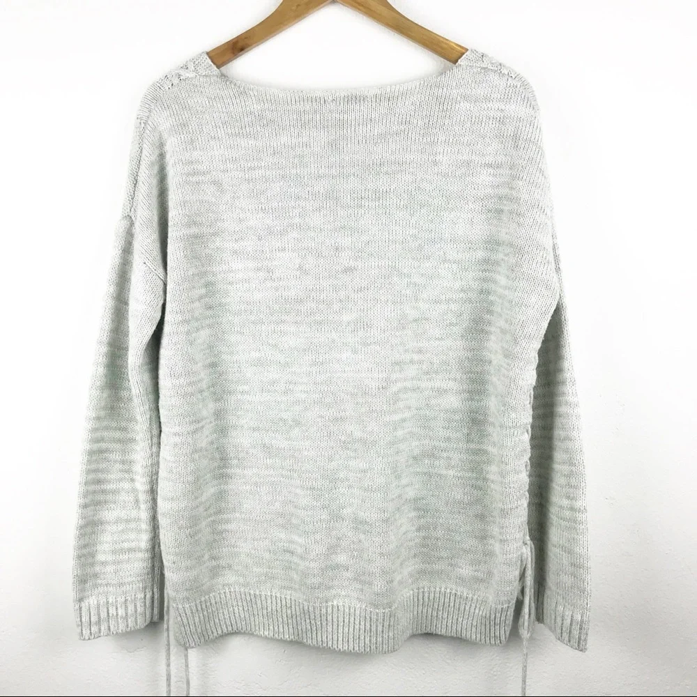 Freshman 1996 Gray Side Tie Sweater - Picture 7 of 9